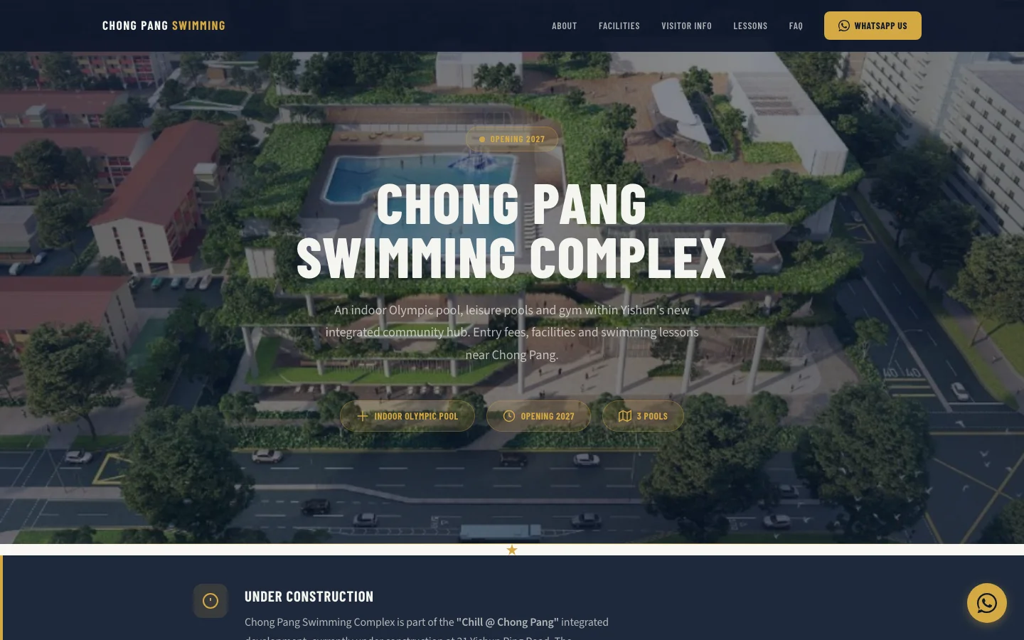 Variant B: Midnight Gold hero